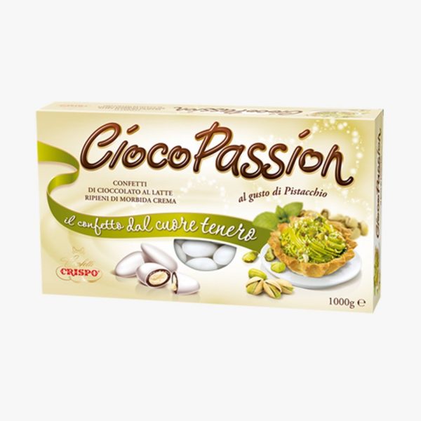 CONFETTI CRISPO CiocoPassion PISTACHIO WHITE 1 Kg