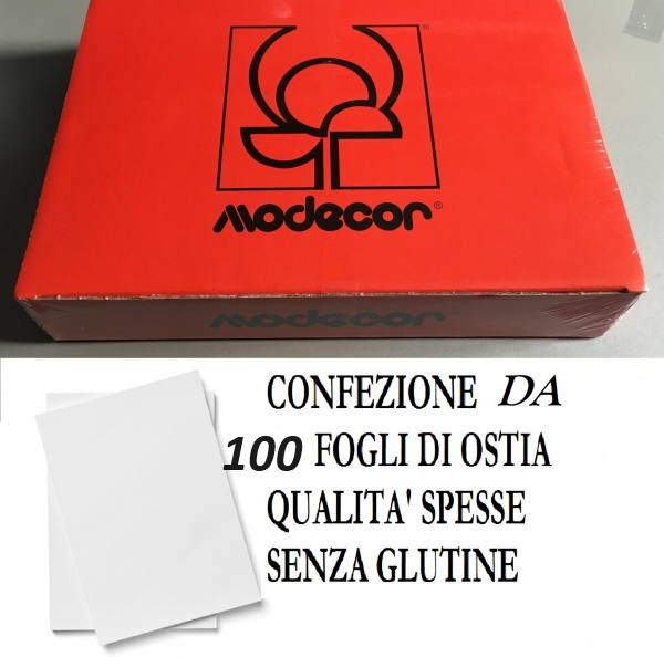 FOGLI OSTIA A4 SPESSI PZ 100 MODECOR