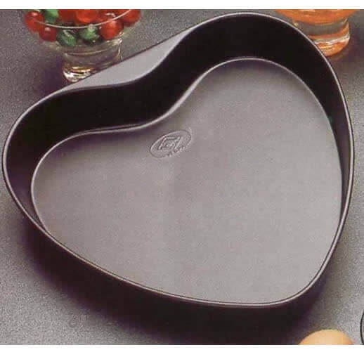 Heart Shape Non-Stick Aluminum Cake Wheel cm 22-26-32