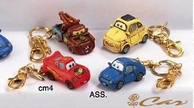 CARS DISNEY KEY RINGS 5CM 4 ASSORTED