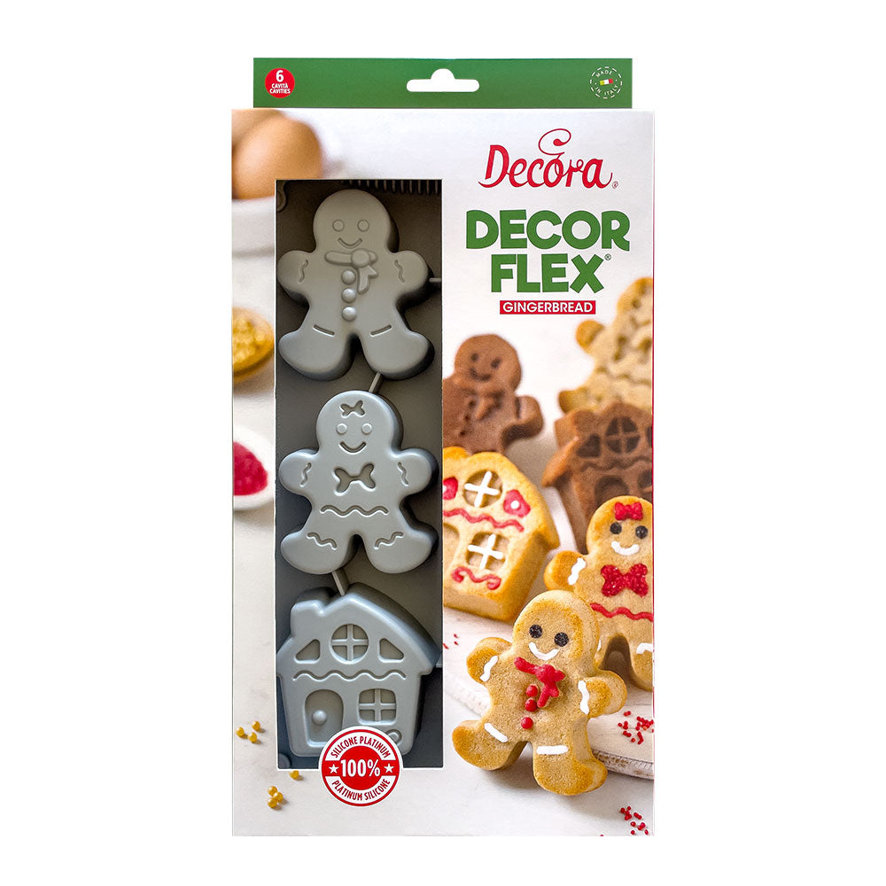 Stampo in silicone Decor Flex Gingerbread