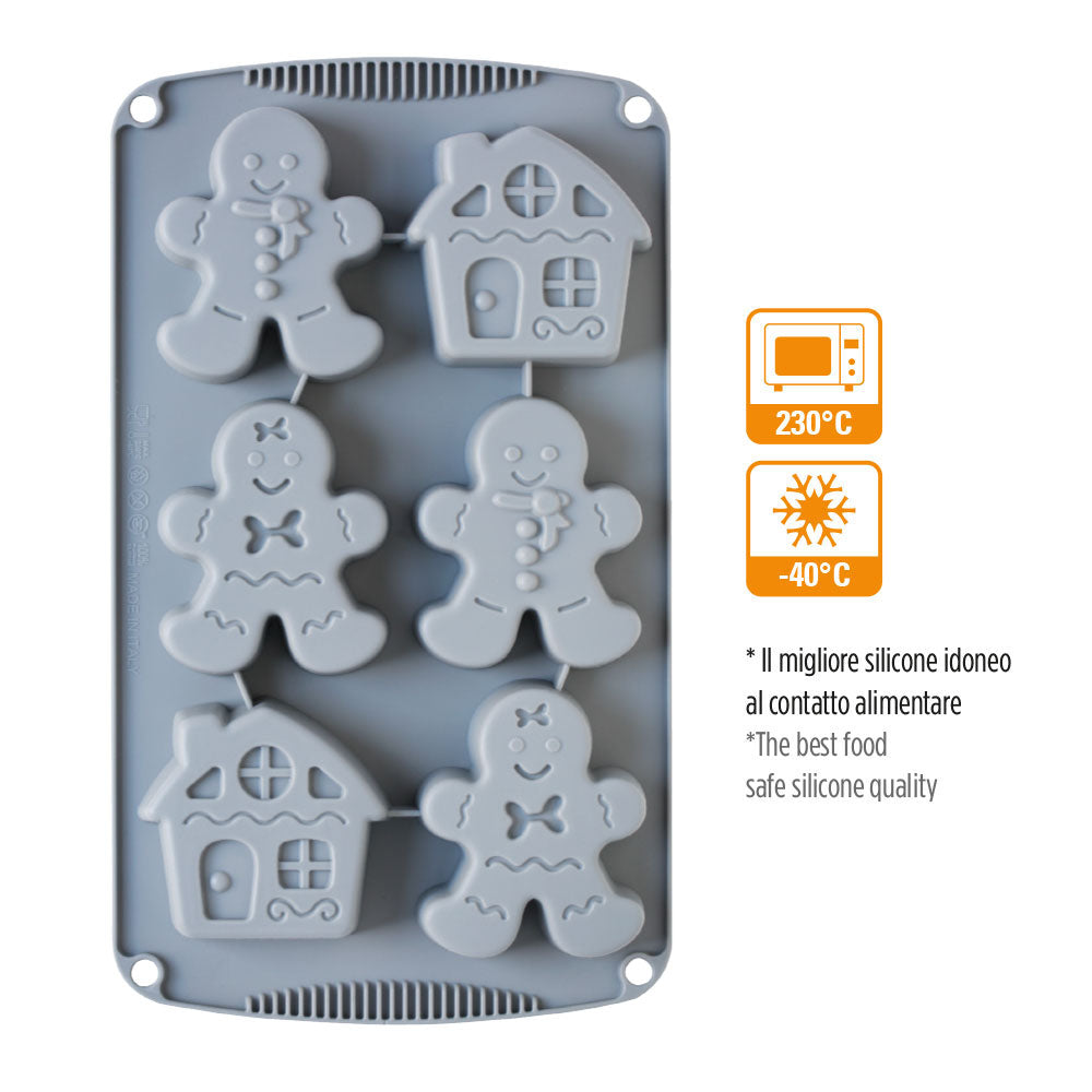 Stampo in silicone Decor Flex Gingerbread