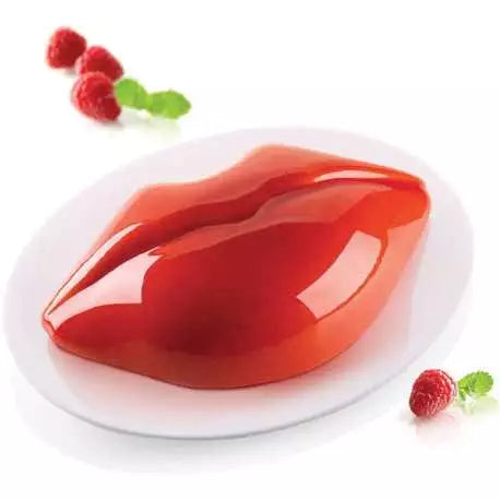 Stampo Bacio In Silicone Per Torte Da 25 X 15 Cm X H 65 Mm