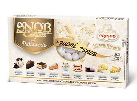 Confetti Snob Mix Patisserie Bianco kg 1