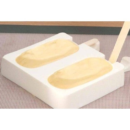 STAMPO SILICONE 4 GELATI CLASSIC mm.93x48,5 h 25 + 50 BASTONCINI