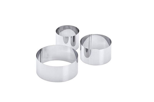 ROUND COOKING CUTTERS KIT 3 PIECES