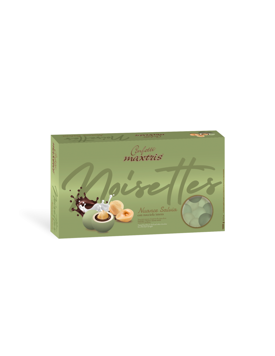 Dragees Maxtris Les Noisettes Nuance Sage 1kg 