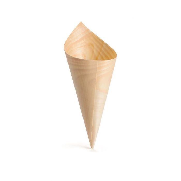 Wooden Cones Bamboo 50 pieces VARIOUS SIZES