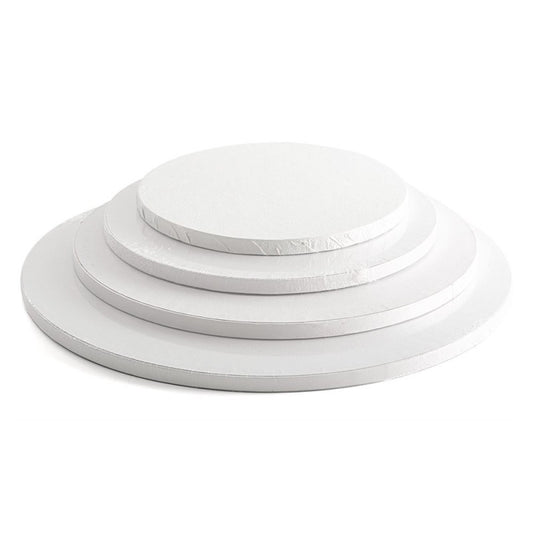 Cake Board Round WHITE thickness 1.2 cm - VARIOUS SIZES