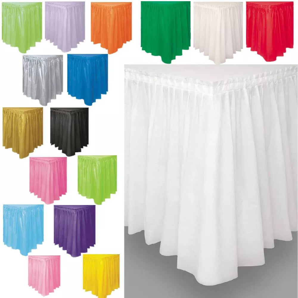 Plastic TABLE COVER 73 x 423 cm